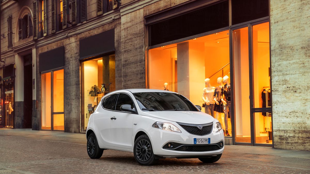 Cała gama Lancii na jednym zdjęciu.