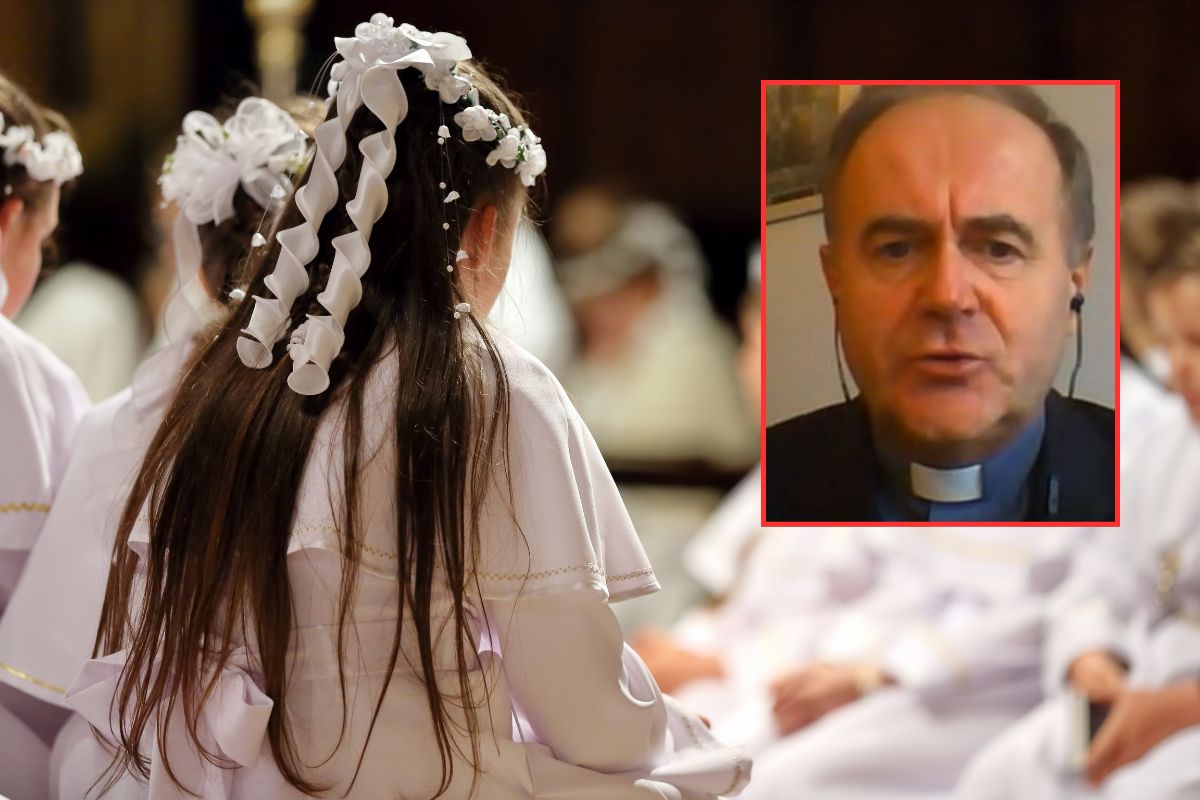 Ksiądz mówił o skasowaniu komunii w Polsce