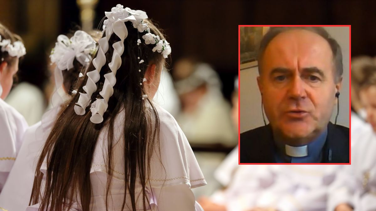 Ksiądz mówił o skasowaniu komunii w Polsce