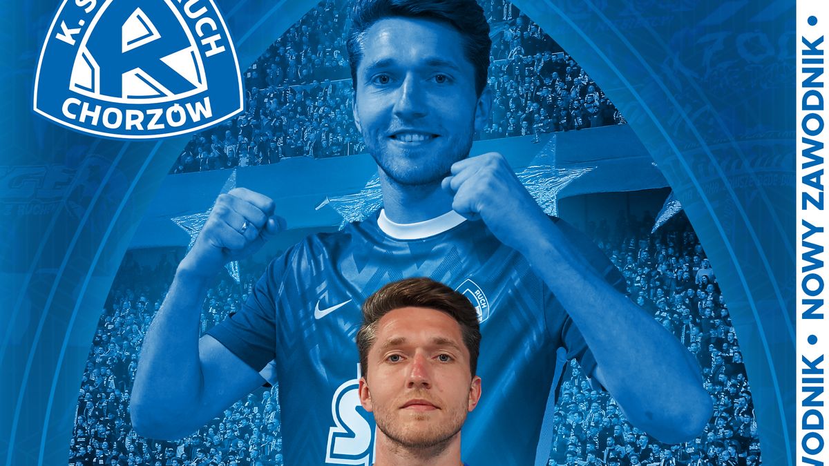 Materiały prasowe / Ruch Chorzów / Łukasz Góra został nowym zawodnikiem Ruchu Chorzów