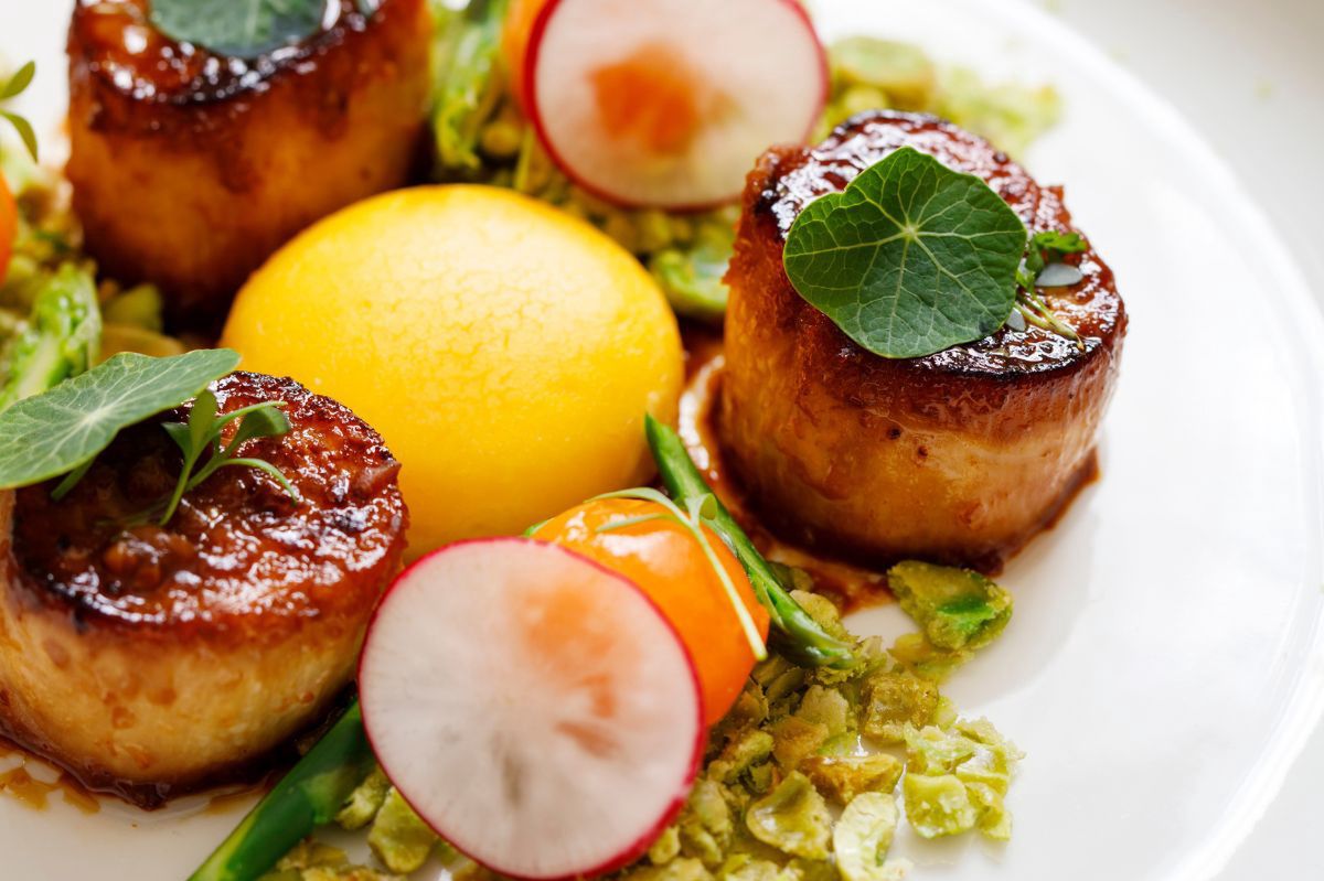 Confit eggs are a delicious addition to a Niçoise salad.