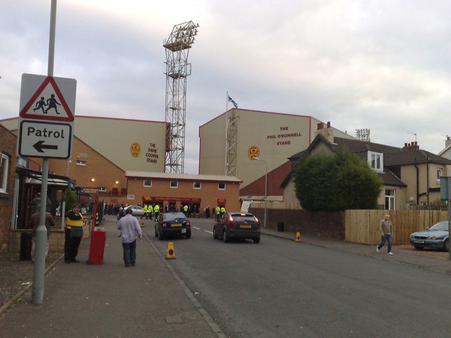 Jedną z trybun stadionu Motherwell nazwano imieniem Phila O’Donnella/fot. wikipedia