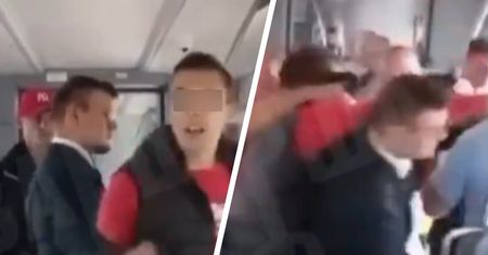 Wyzywali Ukraińca. Pasażerowie wyrzucili ich z pociągu