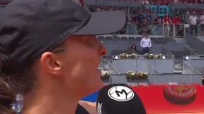 Świątek zaskoczyła kibiców. Zwróciła się do nich po hiszpańsku