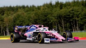 F1: Grand Prix Belgii. Sergio Perez musi wrócić do starego silnika. Kara dla Lance'a Strolla
