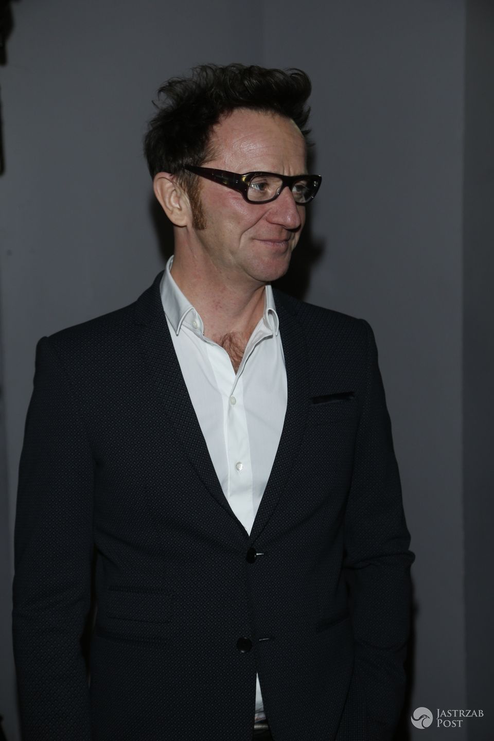 Paweł Wilczak na premierze filmu Letnie przesilenie