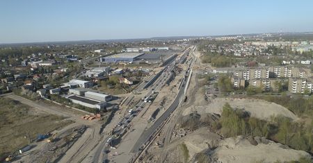 Sosnowiec. Nowe zasady ruchu na remontowanym odcinku DK 94. Co się zmieni?