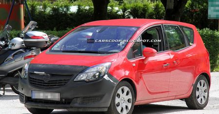 Opel Meriva zapatrzył się na Astrę - facelifting na horyzoncie