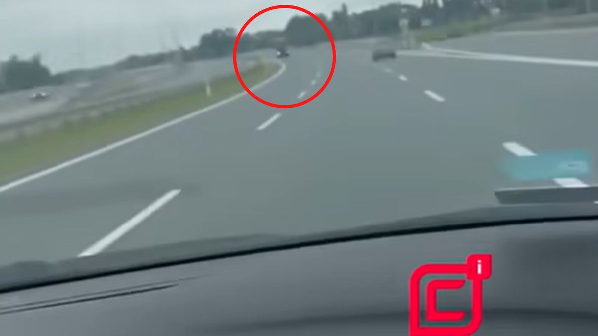 Groźna sytuacja na trasie S7.