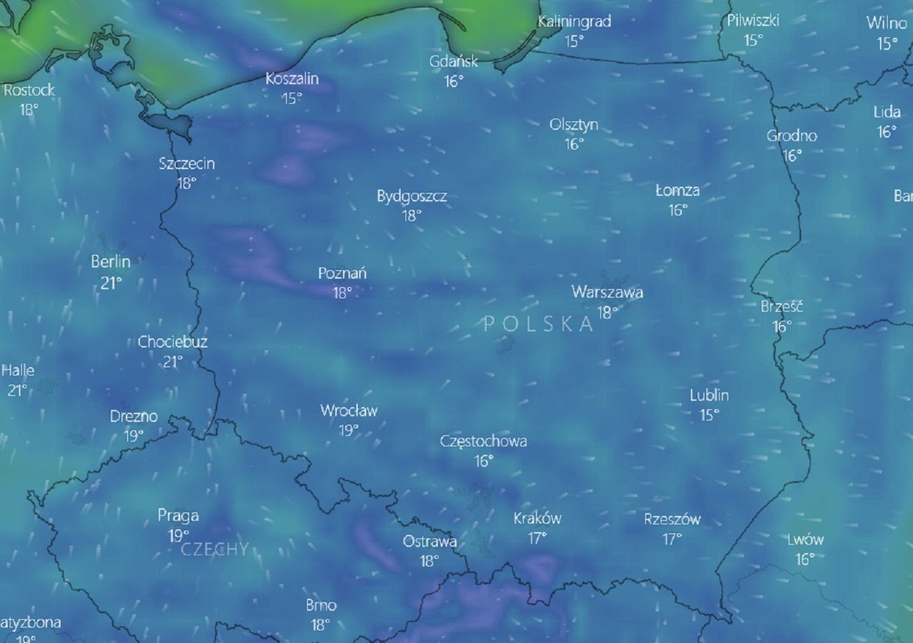 Pogoda na 25 sierpnia. Prognoza zagrożeń IMGW. Śledź radar burzowy online