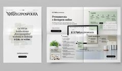 „Rzeczpospolita” z nową kampanią zachęcającą do kupowania prenumerat w czasie pandemii