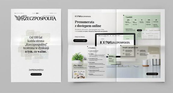 „Rzeczpospolita” z nową kampanią zachęcającą do kupowania prenumerat w czasie pandemii