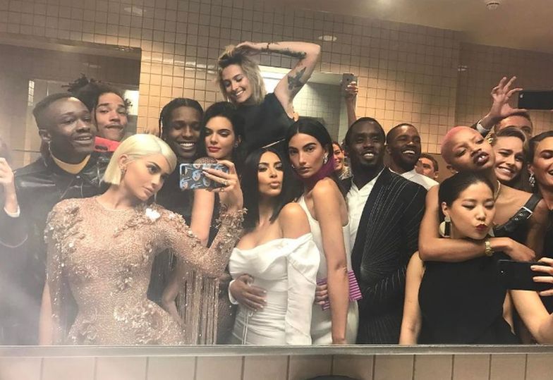 "Łazienkowe selfie" Kylie Jenner