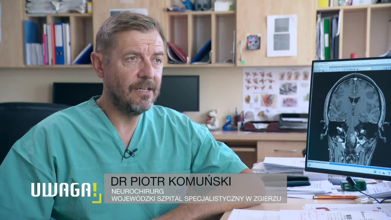 W jej głowie od dwóch lat rośnie guz