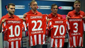 Cracovia zaprezentowała nowych zawodników. "A to jeszcze nie koniec transferów"