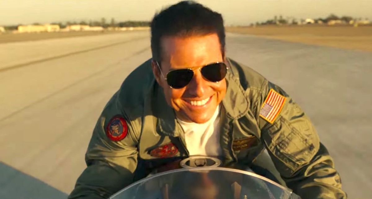 Tom Cruise jako król życia w zwiastunie "Top Gun: Maverick"