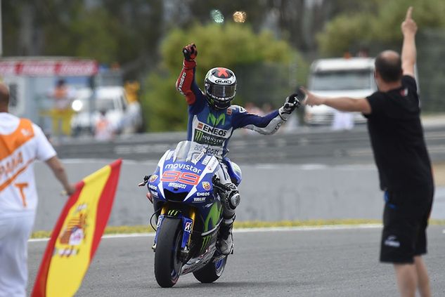 Jorge Lorenzo ma powody do radości