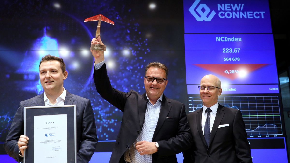 Zarząd CDA niedawno świętował debiut na giełdzie w Warszawie.