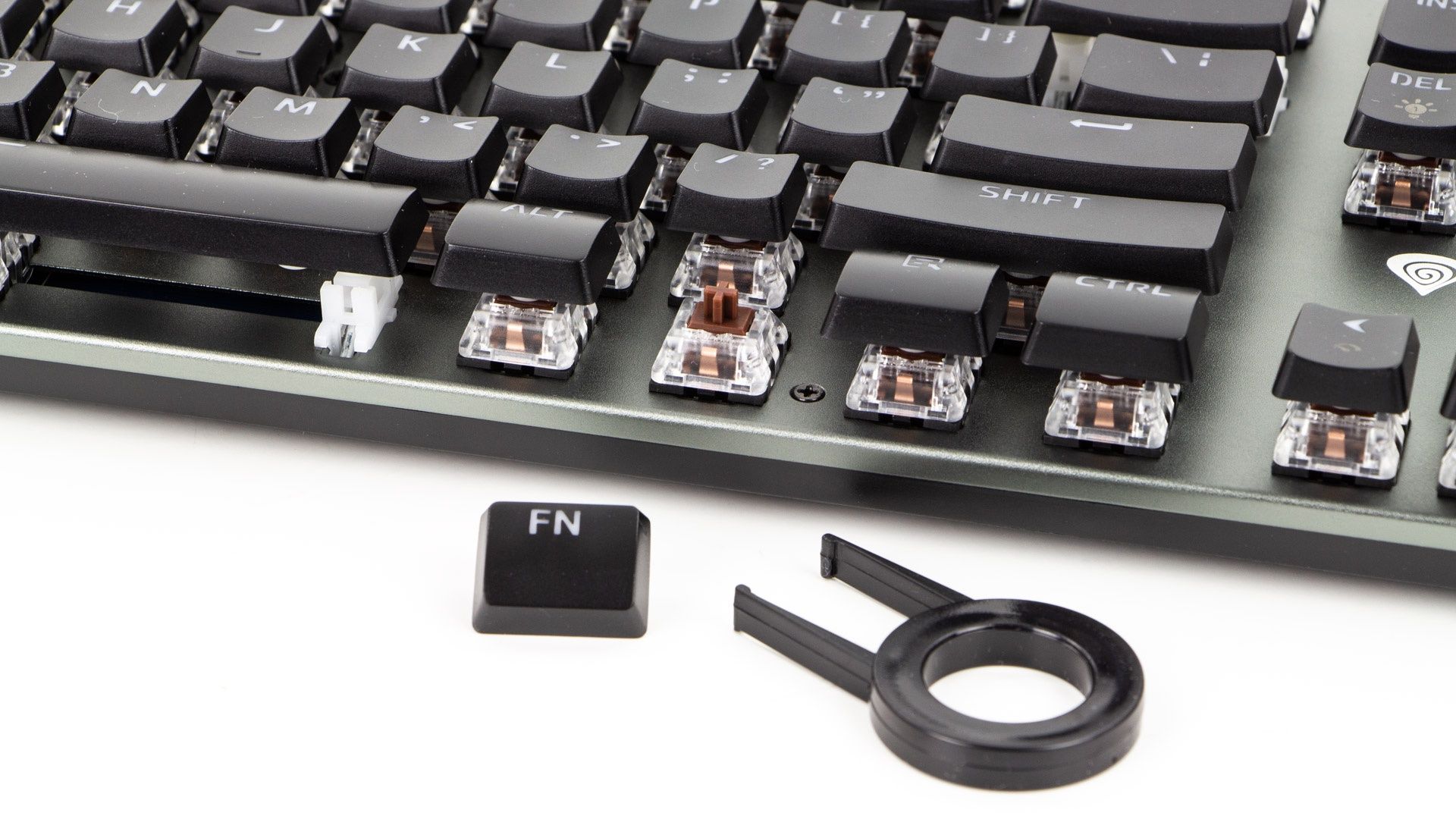 Genesis Thor 401 RGB - przełączniki Kailh Brown