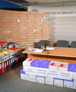 Kontrola w kuratorium Barbary Nowak. Miały być skargi, były puste kartony