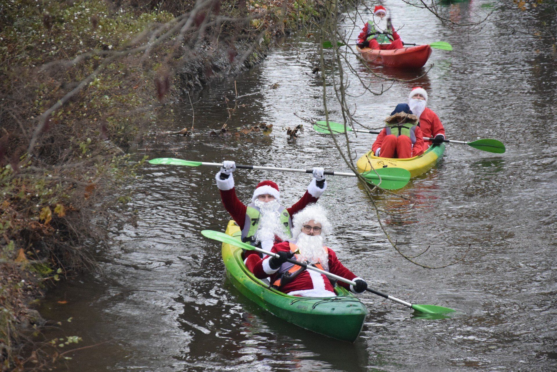 Święty Mikołaj przypłynie do Gorzowa kajakiem