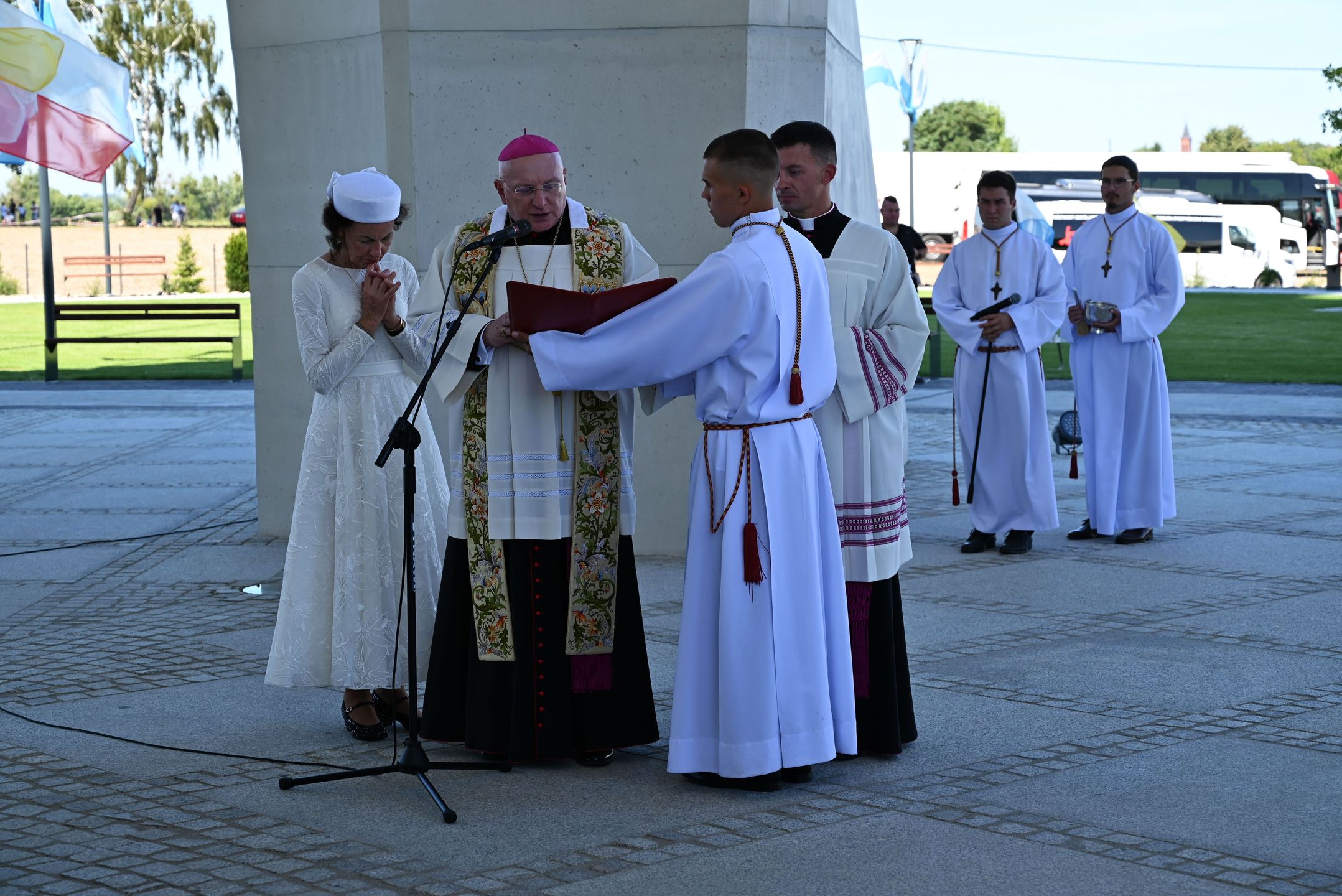 W uroczystości wzięli udział pielgrzymi z całego kraju