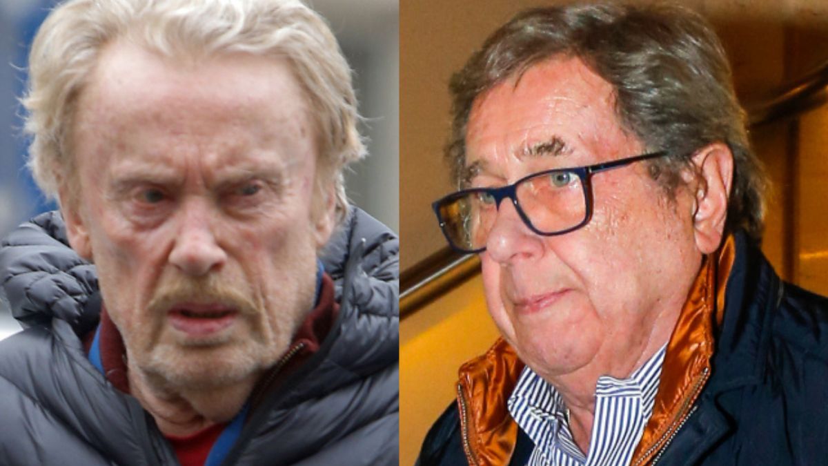 Daniel Olbrychski i Janusz Gajos