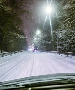 Śnieg zaskoczył wszystkich i zablokował drogę. Co dalej z pogodą?