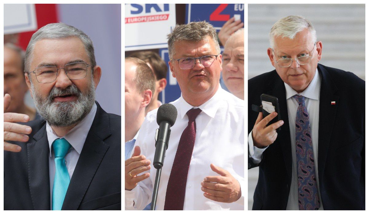 Poseł Marek Suski namawiał sympatyków PiS w Olsztynie, by w eurowyborach głosowali nie na Macieja Wąsika, "jedynkę" na liście, lecz na Karola Karskiego