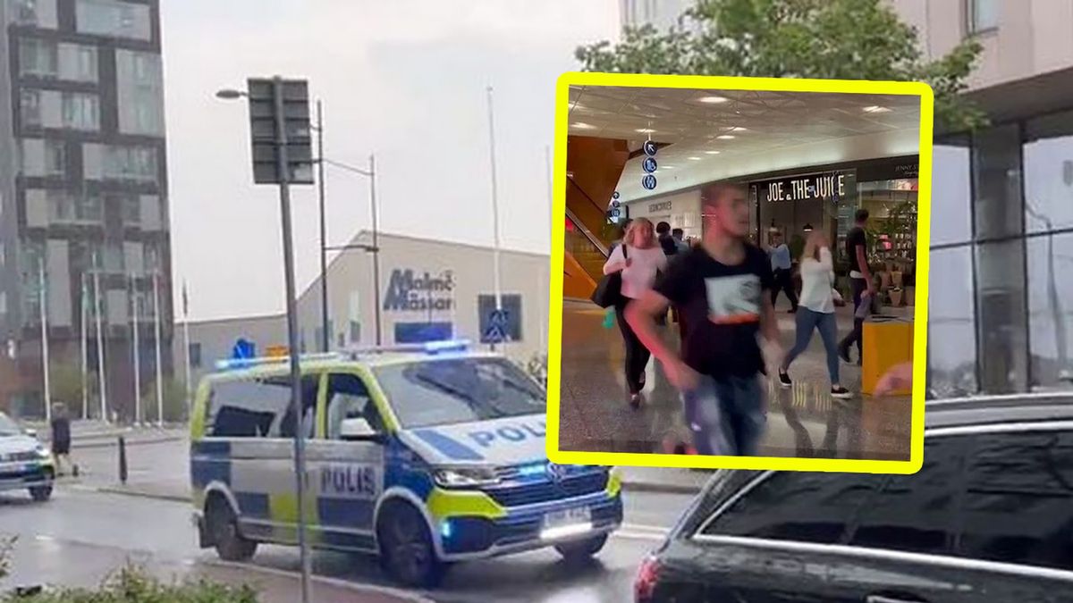 W centrum handlowym w Malmö doszło do strzelaniny. Ranne są co najmniej 2 osoby