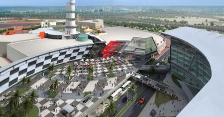 Budowa centrum F1 w Dubaju przerwana