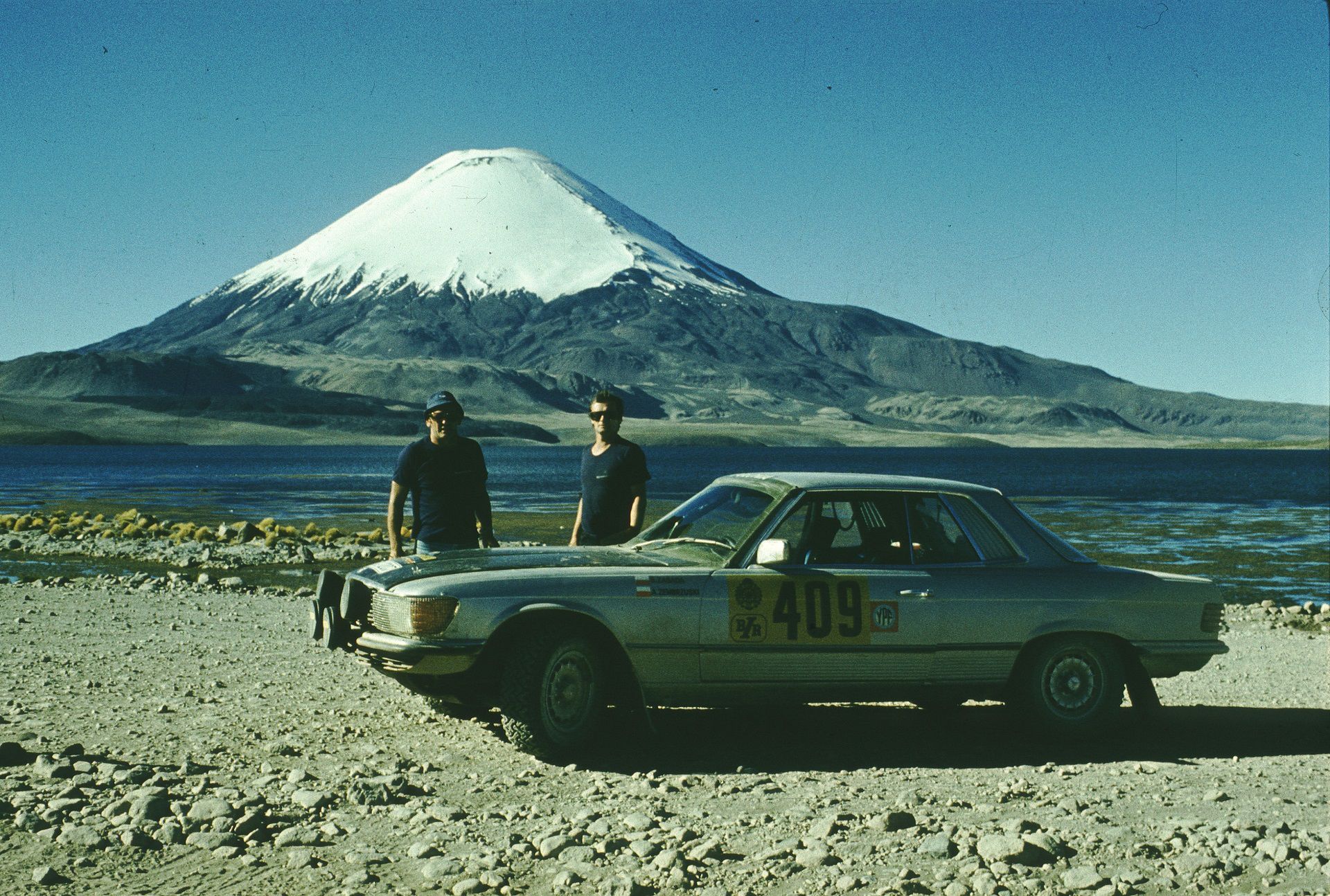 Sobiesław Zasada w ekipie Mercedesa na Vuelta Americana, rok 1978