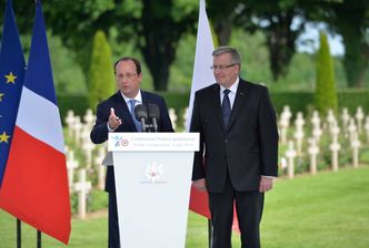 Prezydent Francji wdzięczny Polakom za poświęcenie