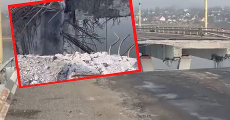 Wysadzili kluczowy most. Rosjanie zrobili to podczas odwrotu