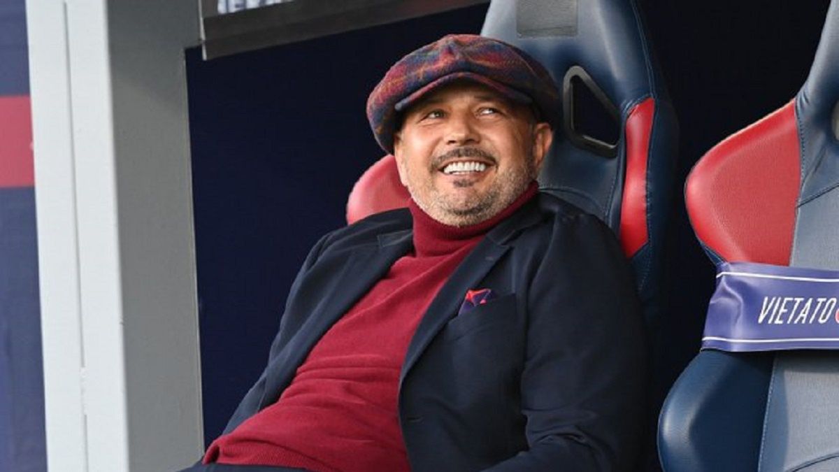 Sinisa Mihajlović na ławce Bologni