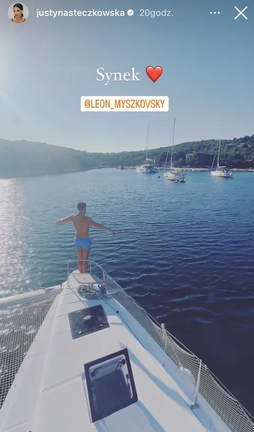 Justyna Steczkowska wypoczywa z rodziną na luksusowym jachcie