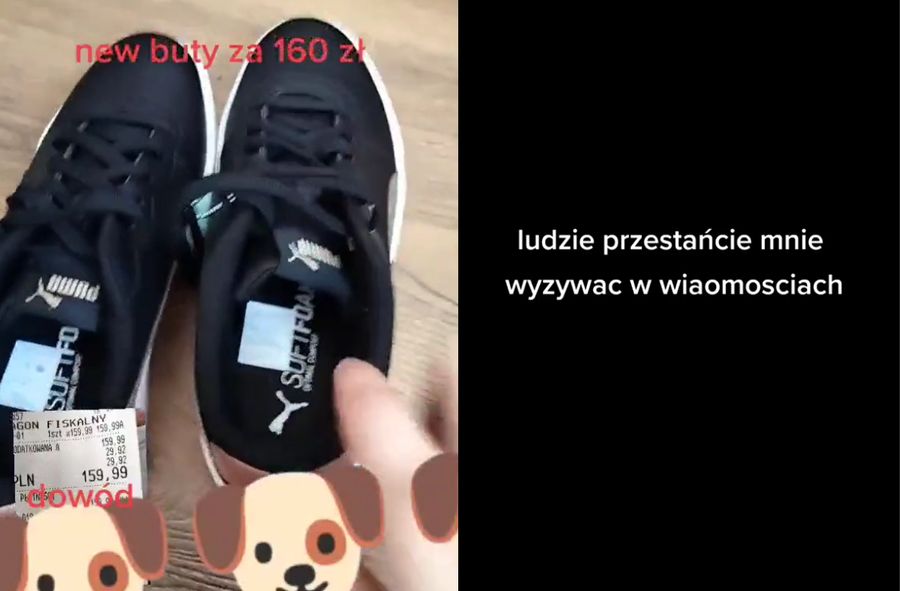 Pochwalił się butami. Skala hejtu go przerosła