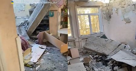 Tak wygląda ukraińskie przedszkole po rosyjskim nalocie. Dramat