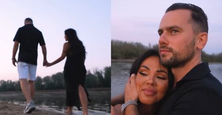 Sylwia Bomba i Grzegorz Collins ŚWIĘTUJĄ wspólny rok. Internautka: "Nie ma się czym wielce podniecać". Celebrytka zareagowała (FOTO)