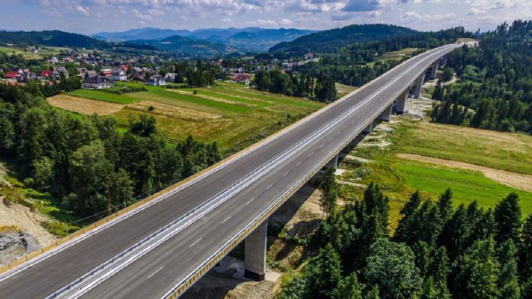 Nowa "zakopianka" będzie jedną z najbardziej malowniczych dróg w Polsce.