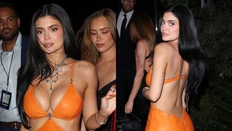 Kylie Jenner szczuje ściśniętym biustem po wielkiej premierze. Wymknęła się z niej bez Chalameta (ZDJĘCIA)