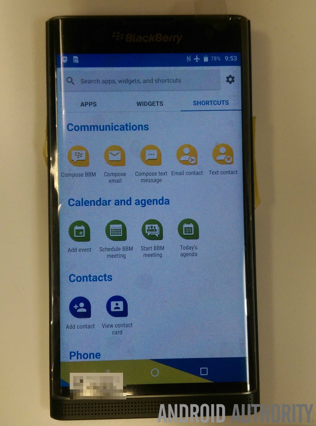 BlackBerry Venice na kolejnych zdjęciach. Będzie mieć niemal czystego Androida 9