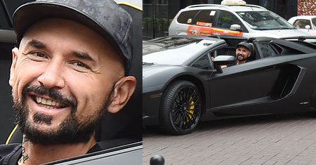 Patryk Vega wozi się Lamborghini za 2,5 miliona! Wygląda jak Batman w batmobilu? (ZDJĘCIA)