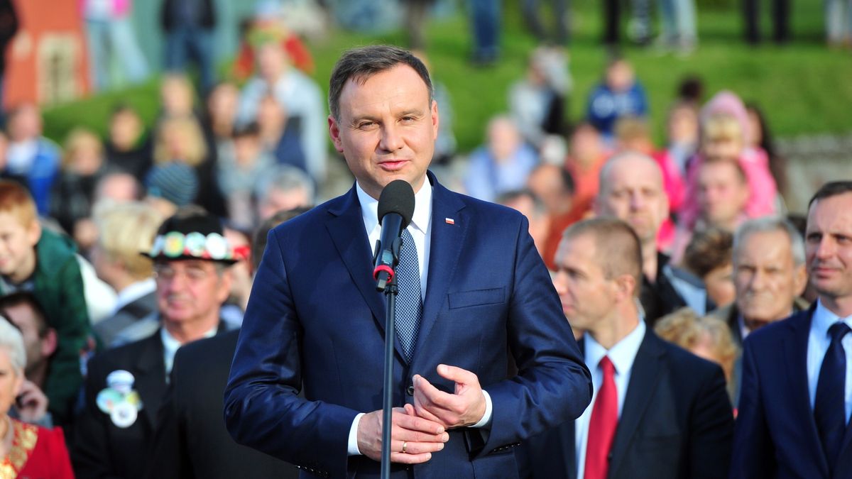 Prezydent Andrzej Duda.