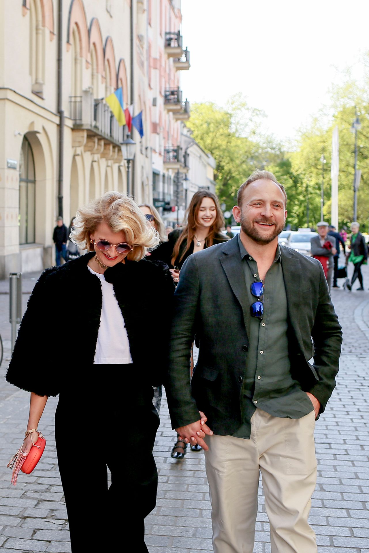 Borys Szyc i Justyna Nagłowska-Szyc (fot. AKPA)