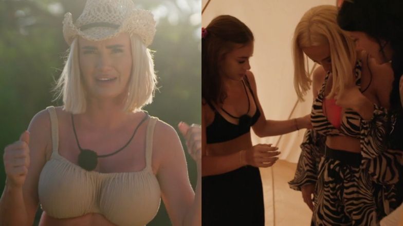 Świecące piersi w "Królowej Przetrwania"