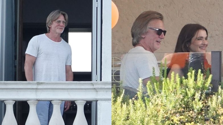 Odmieniony Daniel Craig "przyłapany" z żoną w Wenecji