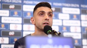 Efthymis Koulouris miał prośbę do żony przed finałem Pucharu Polski. Nie posłuchała