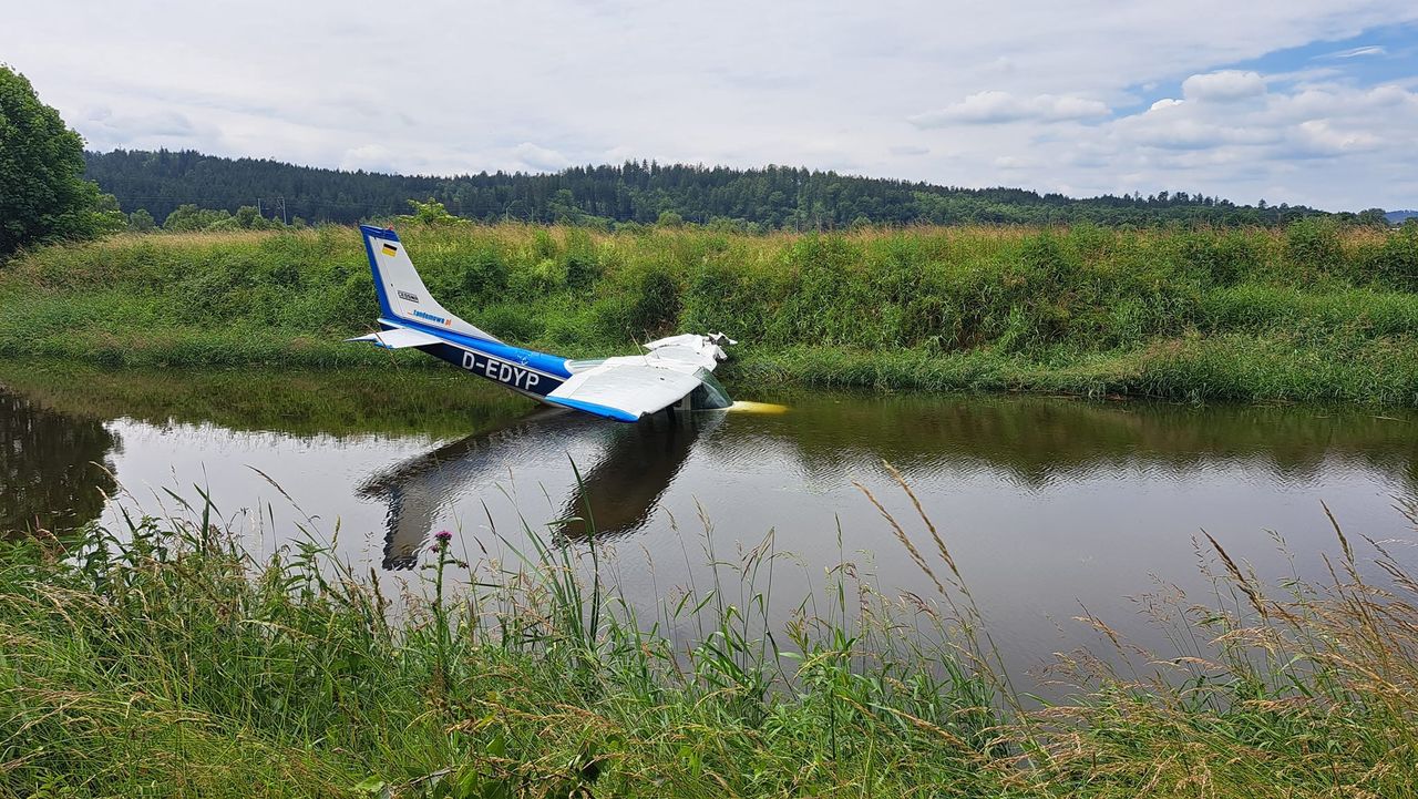 Dolny Śląsk. Służby w akcji. Wypadek awionetki