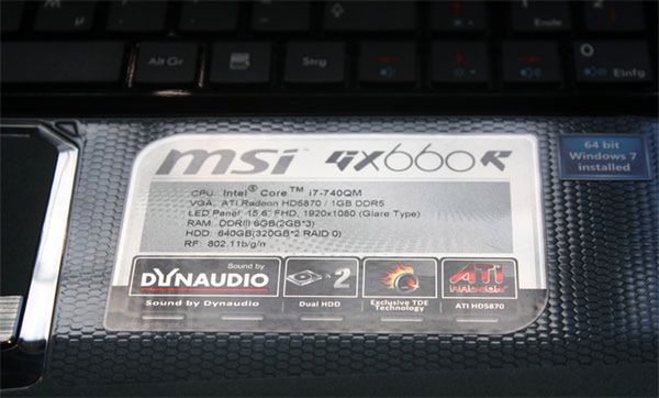MSI GX660 z systemem DTS zagra niczym kino domowe! 4